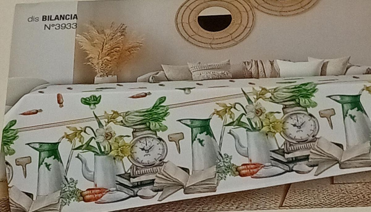 ICE CREAM TOVAGLIA TAVOLA SENZA TOVAGLIOLI 150X250 GI.PE.TEX