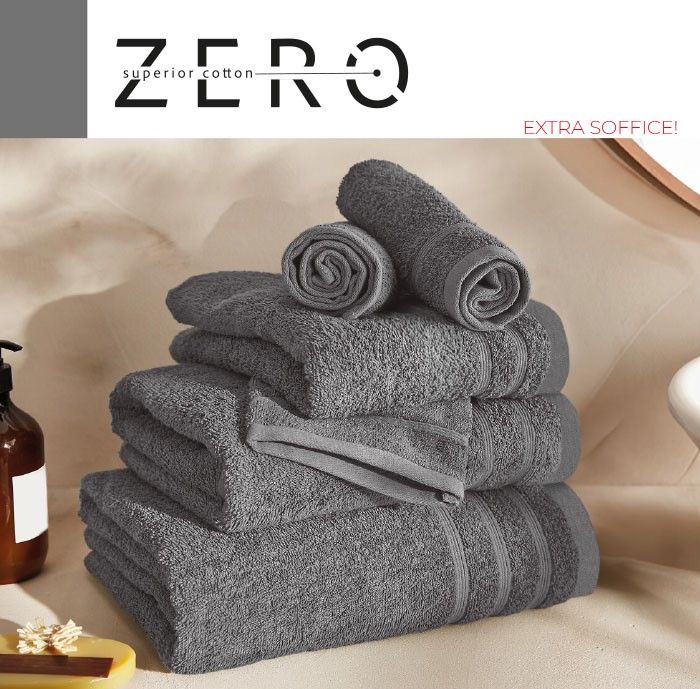 SET SPUGNA ASCIUGAMANO E OSPITE  S&G HOME SUPERIOR COTTON ZERO 650 Gr/Mq