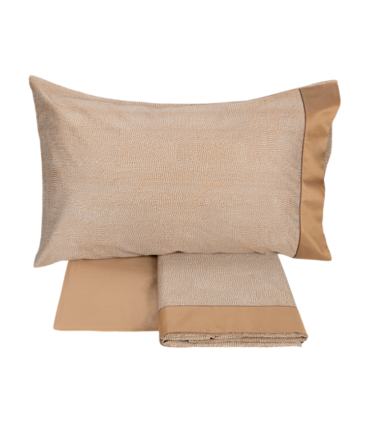 SASHIKO TRAPUNTA MATRIMONIALE FAZZINI IN RASO DI COTONE