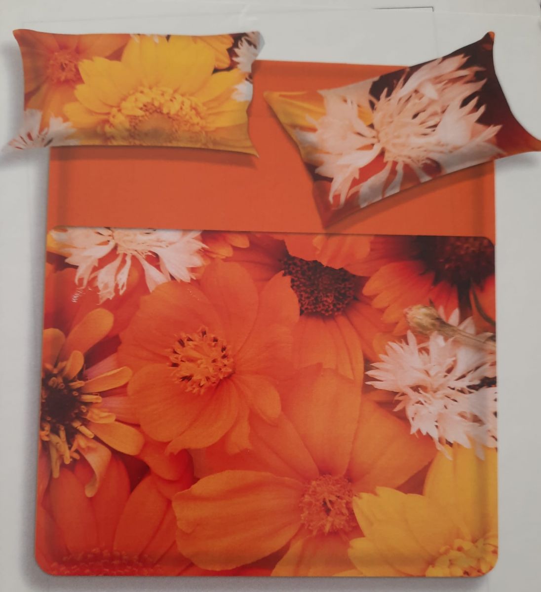 COMPLETO LENZUOLO COPRILETTO MATRIMONIALE AGATA MISS TERRY BIANCALUNA