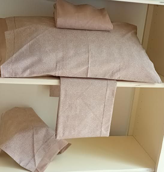 COMPLETO LETTO MATRIMONIALE PERCALLE  FAZZINI GEOMETRIE