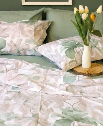 COMPLETO LENZUOLO MATRIMONIALE COTONE CON BALZE VOMERO