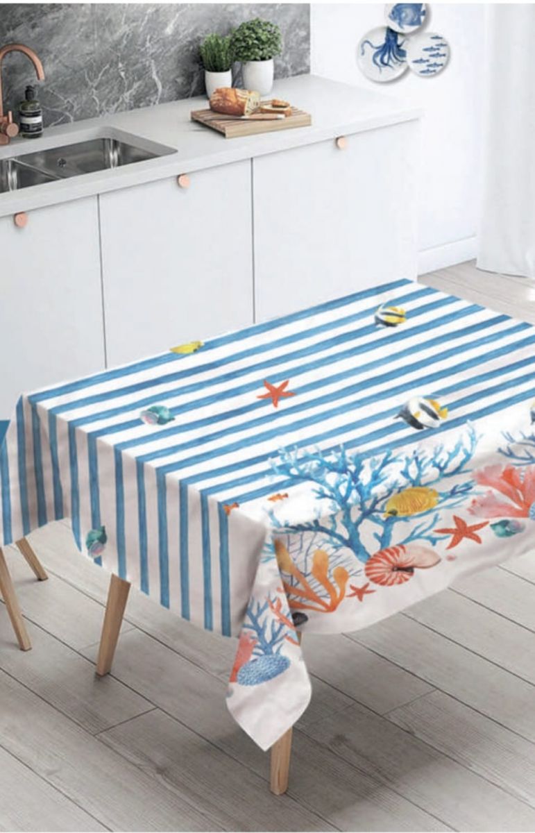 LAVANDA TOVAGLIA TAVOLA SENZA TOVAGLIOLI 150X250 GI.PE.TEX