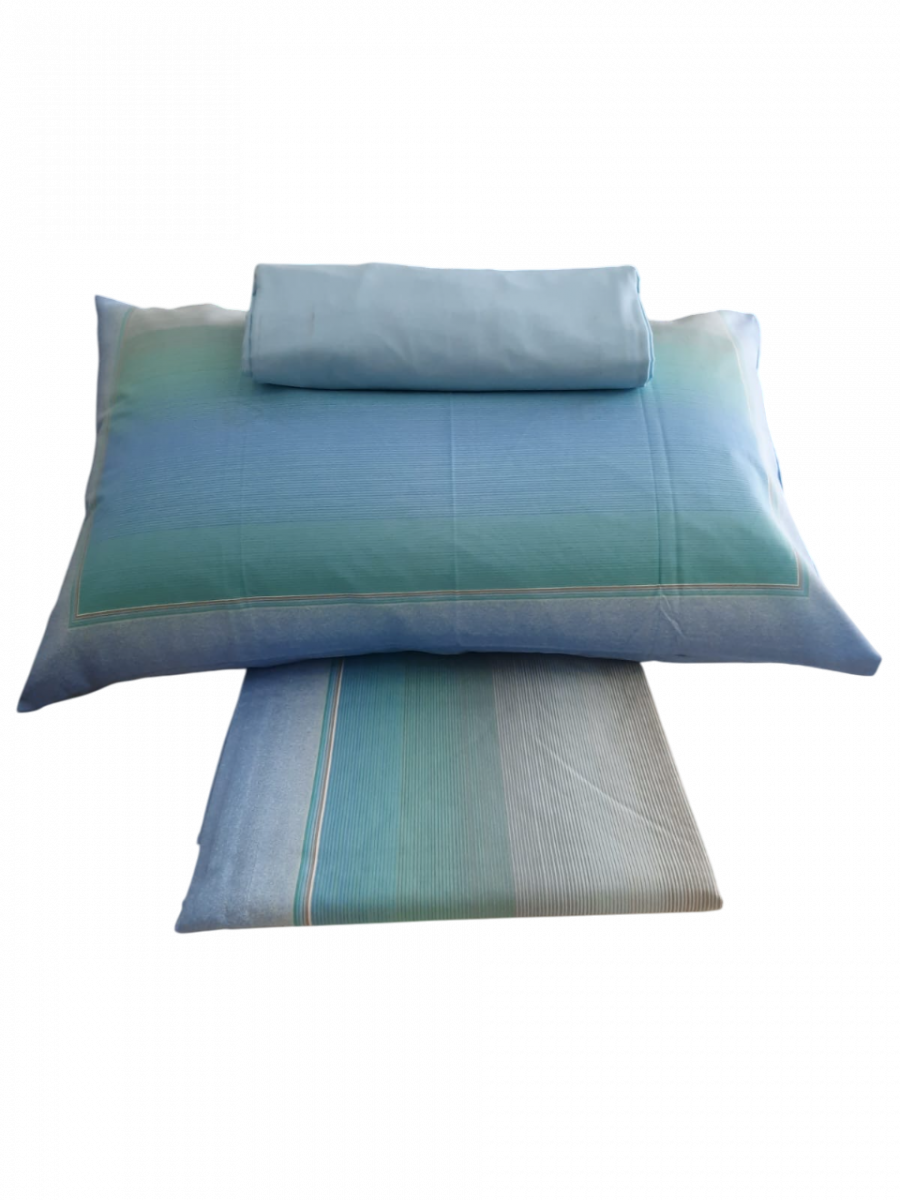 I SOGNI COMPLETO LETTO STAMPATO A UNA PIAZZA E MEZZA PURO COTONE E SOTTO CON ANGOLI DISEGNO 2110 RIGA