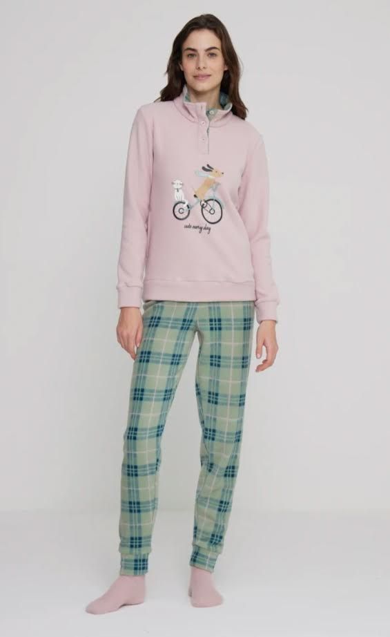 PLAID 130X160 CAGNOLINO CORAL FLEECE NOI DI NOTTE BC903AB