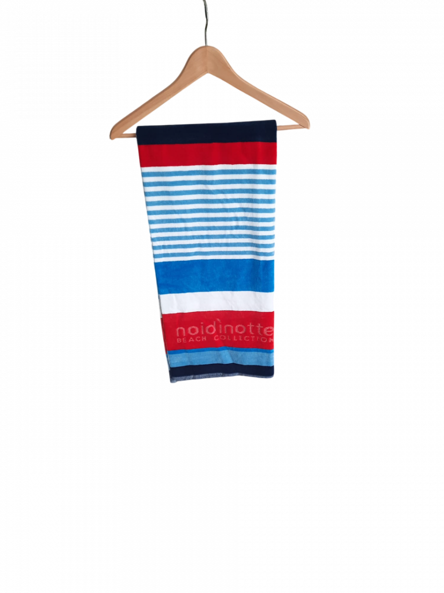 TELO MARE ANIMALIER IN SPUGNA VELOUR NOI DI NOTTE AE0481