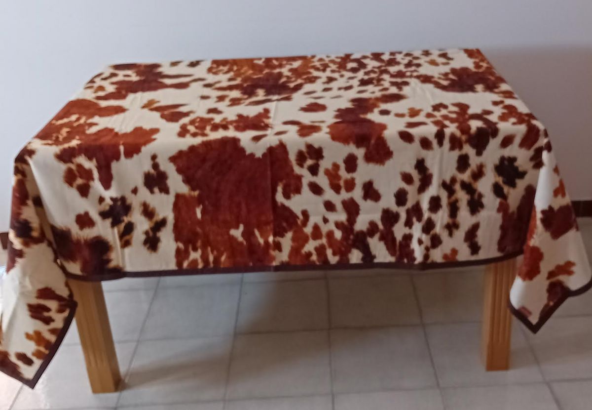 TOVAGLIA COPRITAVOLO TAG HAUSE 160X230 ZEBRA