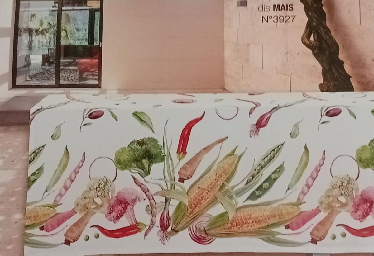 LAVANDA TOVAGLIA TAVOLA SENZA TOVAGLIOLI 150X250 GI.PE.TEX