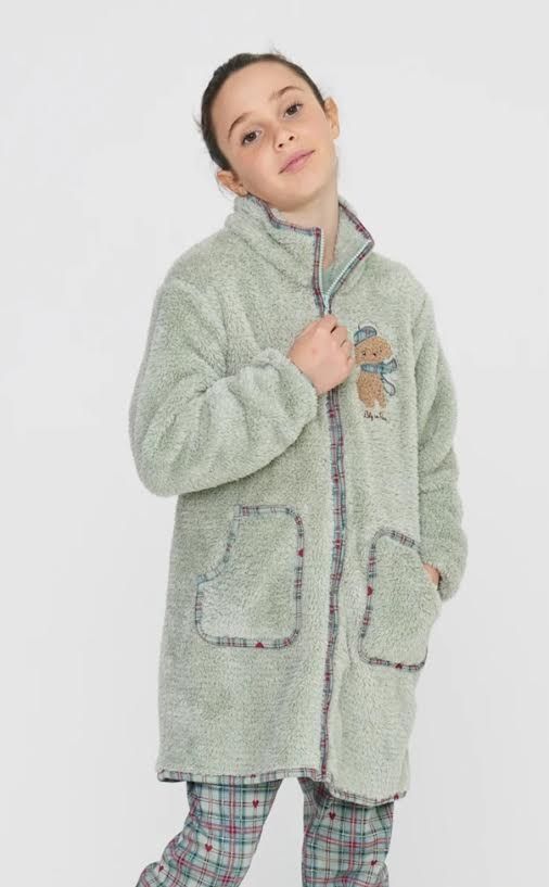 PIGIAMA DONNA SERAFINO IN CALDO COTONE PANTALONE CON POLSINO  FA8782 NOI DI NOTTE